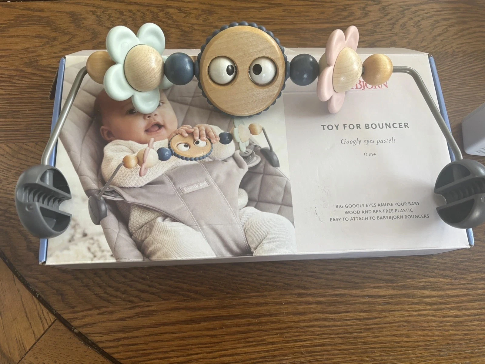 Baby Bjorn Bouncer Toy Bar Googly eyes
Opens in a new window or tab