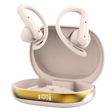 Bluetooth 5.4 Headset Wireless Earphones Earbuds Stereo EarHook for iPhone 17/16