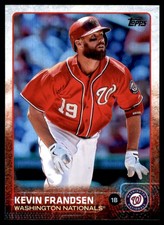 Kevin Frandsen 2015 Topps #502 Nationals MLB READ FREE SHIPPING AutographDen