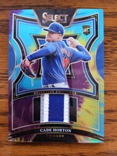 2025 Select Selective Swatches /25 Cade Horton RC #SS-CH Jersey Relic Prizm Cubs