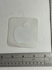 Small Apple Logo Sticker OEM Authentic