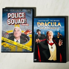 Leslie Nielsen - DVD Lot of 2 - Police Squad - Dracula Dead and Loving It