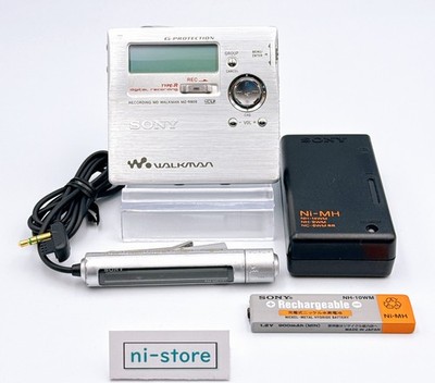 SONY MZ-R909 Silver Walkman Portable MD Player Recorder SONY MD