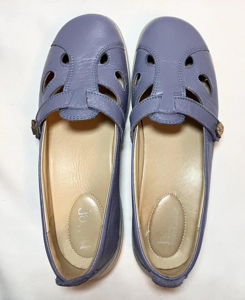 Hotter Nirvana Blue Nubuck Comfort Concept Mary Jane  style shoes 9 Leather - Image 4 of 4