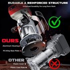 6 Speeds For Milwaukee M18 18V Battery Cordless Routers Brushless Edge Cutter — photo 8