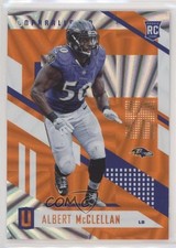 2017 Panini Unparalleled Orange 34/49 Albert McClellan #35 1u6