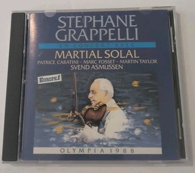 Olympia 88 (Atlantic) by Stéphane Grappelli (CD, Jun-1990, Atlantic (Label)) B22