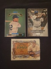 Jackie Robinson 3 Card Insert Lot Panini Topps Dodgers 