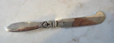 Georg Jensen Cactus Sterling Silver Butter Spreader - 6 1/8" -