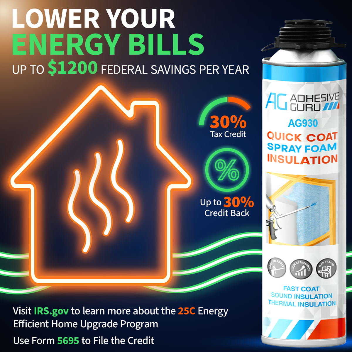 Spray Foam Insulation Kit Closed Cell Self Expanding Foam 240 Bd