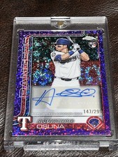Alejandro Osuna 2025 Topps Chrome Update Sparkle Refractor Auto /299  #AC-AO