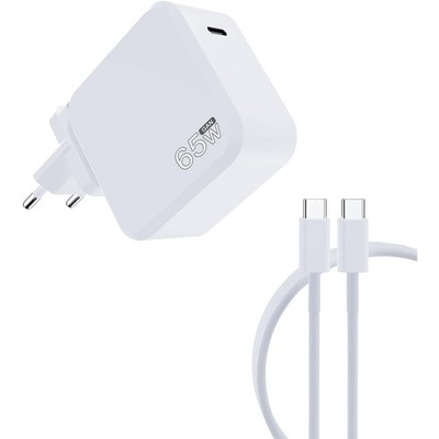 65W USB C Laptop Ladegerät Schnellladegerät kompatibel mit MacBook Pro Air Sa...