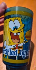 Early 2000s Zak Designs SpongeBob Plastic Dri...