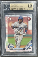 2019 Bowman Draft 1st Paper Prospects Wander Franco Rookie BGS 9.5 #BP-100