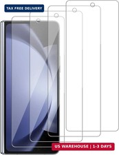 4 Pack Glass outer Screen Protector Compatible for Samsung Galaxy Z Fold 5 Only