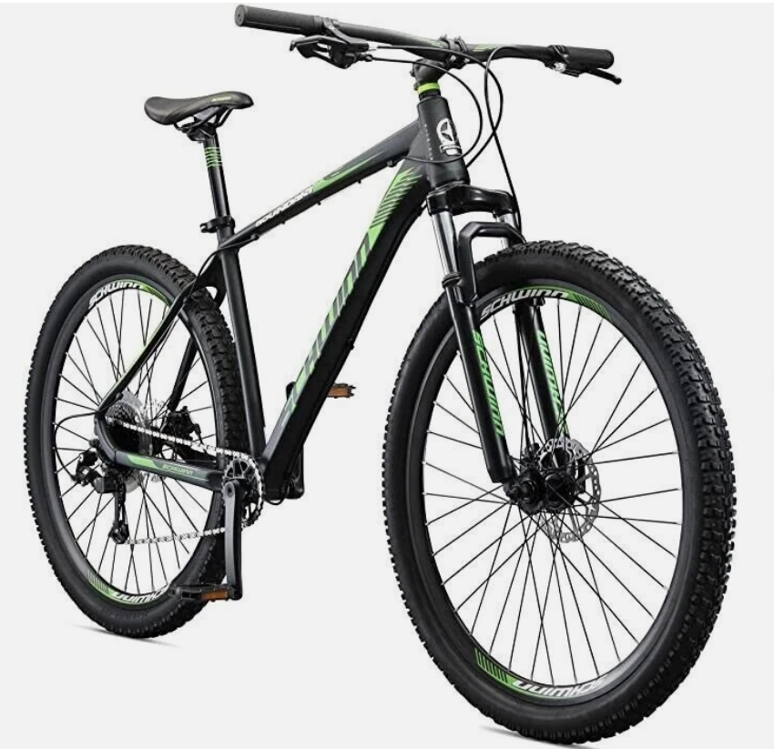 Schwinnマウンテンバイク Schwinn 29-in. Boundary Mens Mountain Bike, Black and Green | eBay