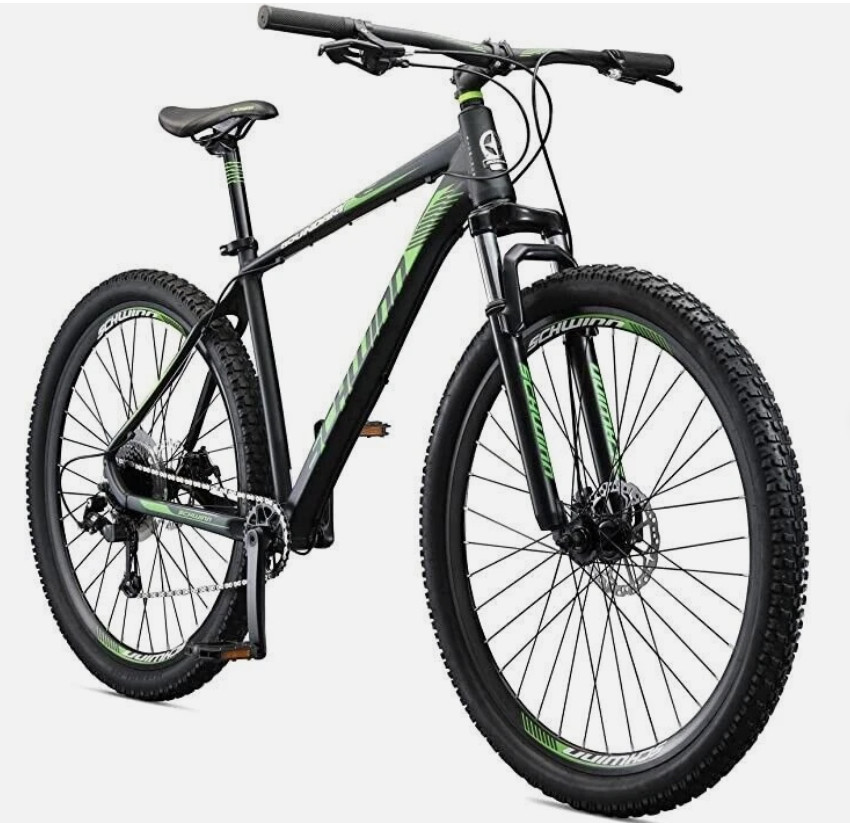 Schwinn 29-in. Boundary Mens Mountain Bike, Black and Green