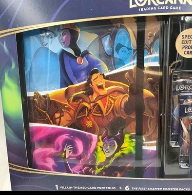 Disney Lorcana: The First Chapter Gift Set (4 Packs 12 Cards each