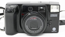 Minolta Freedom Zoom 90 35mm Point Shoot Camera Powers On Untested PARTS REPAIR