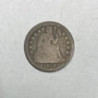 1858-O Seated Liberty Dime Nice Original Good