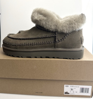 UGG Classic Ultra Mini Alpine Boots Women s US 9 Hickory NIB