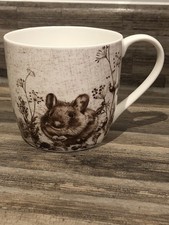 NEXT Mouse & Blackberries Fine Bone China Becher Brandneu