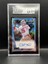 2020 Leaf Metal Joe Montana Collection Football Cards 20