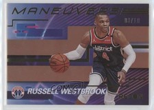 2020-21 Panini Recon Maneuvers Gold 3/10 Russell Westbrook #6 xr1
