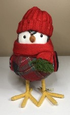 TARGET Spritz BIRD Featherly Friends 2017 BRIGGS Winter Christmas Holiday Plaid