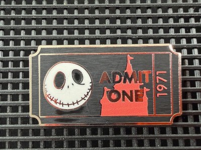 2011 Jack Skellington NBC Admit One 1971 Limited Release Mystery Pin WDW
