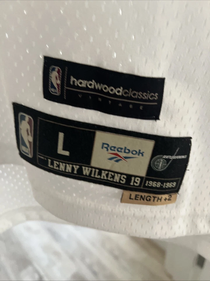 Camiseta deportiva Seattle Supersonics Hardwood Classic Lenny Wilkens L Foto 3 de 4