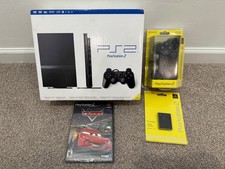 Sony PS2 Slim Factory Sealed System + Controller + Memory Card + Game NEW Bundle