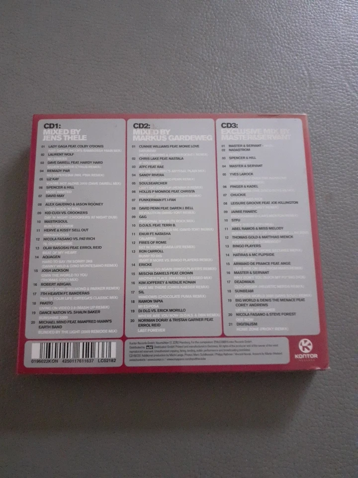 3 CD Kontor - Top Of The Clubs - Volume 42 - Various Sampler - Bild 2 von 4
