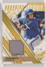 2019 Panini Elite Extra Edition Prospect Materials Gold 77/99 Kevin Smith s3g