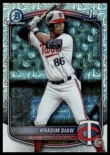 2025 Bowman Khadim Diaw #BCP-77 Chrome Prospects Mega Refractor