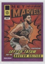 2021-22 Panini Donruss Net Marvels Press Proof Purple Jayson Tatum #19 00zd