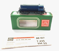 👍BTTB 2621 Spur TT Diesel-Lokomotive BR 107 Diesellokomotive Beipackzettel OVP