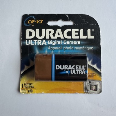 Duracell Ultra Digital Camera CR-V3 Best before 2021 Battery