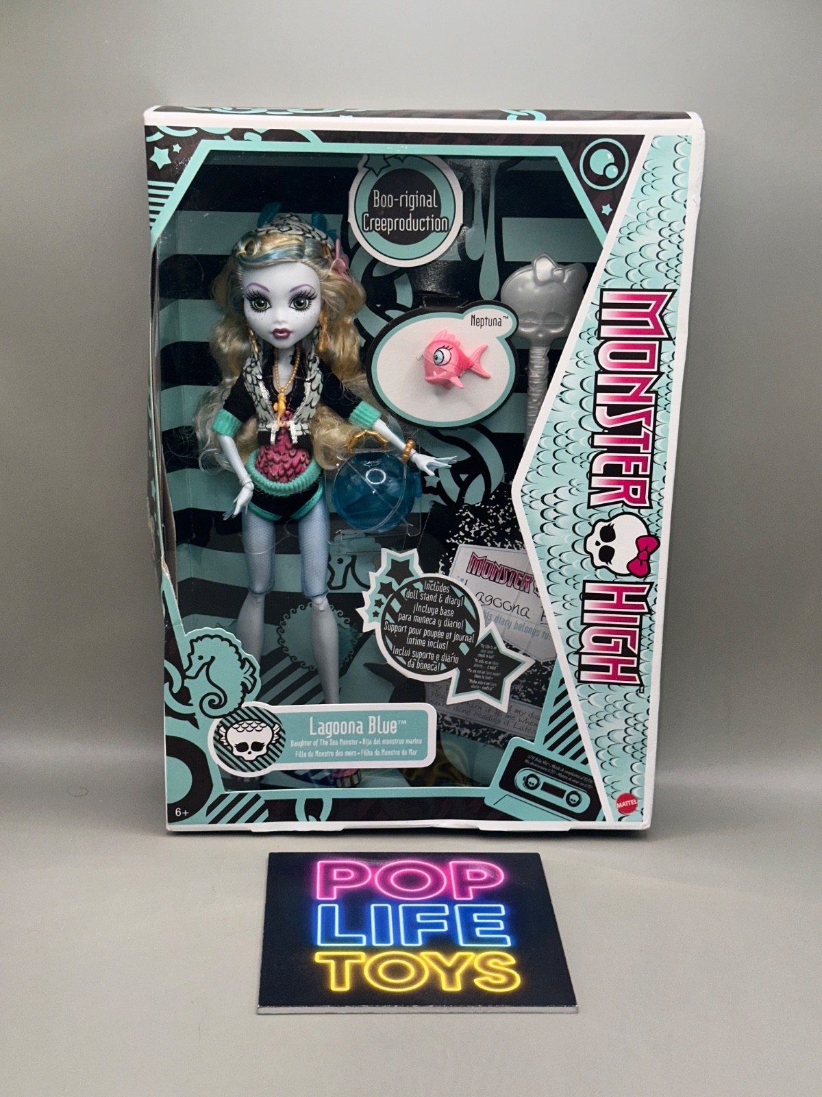 2021 Mattel Monster High Boo-riginal Creeproduction “Lagoona Blue” #HGC32 *NRFB*