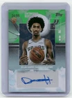 2025-26 Topps #CM-DH Dylan Harper Contemporary Marks Green Rainbow #/99 - Auto