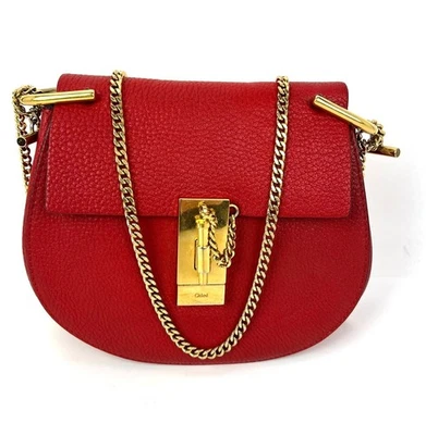 Chloé Drew Red Bags & Handbags for Women for sale | eBay
