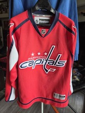 Vintage Evgeny Kuznetsov Jersey Mens Size Medium Washington Capitals Reebok