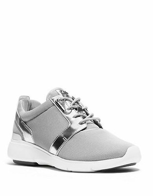 Michael Michael Kors Amanda Mesh Trainer Sneaker Silver Ebay