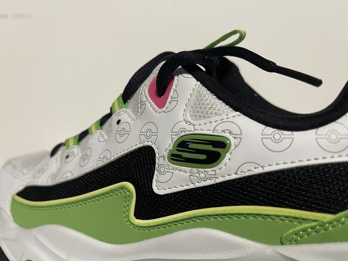 Skechers D Lites 4.0 POKEMON Rayquaza Men Size 9 802002/WGR