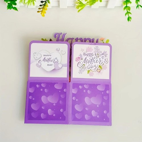 Creative Mother's Day Gift Greeting Card Flowers Pop Up Card Seasonal Decor - Picture 8 of 12