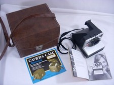 VINTAGE PRONTO B POLAROID LAND CAMERA in CASE with Instruction Booklet