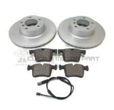 2 pastillas de freno delanteras y sensor para BMW Serie 2 F22 F23 220d 220i 15-21 (Comprobar)