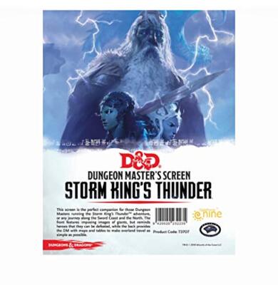 Dungeons & Dragons - Storm King's Thunder: DM Screen - English