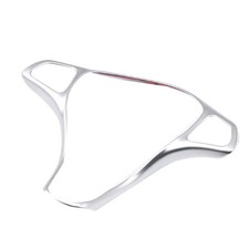 Car Steering Wheel Button Frame Decorative Cover Sticker Trim for C K4U4-
