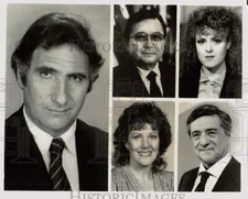 1984 Press Photo Subjects of "An American Portrait" on CBS Television Network
